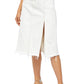 Free People Women's Mambo Denim Skirt White Size 27