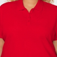 Karen Scott Women's Plus Cotton Polo Top Red Size 2XL