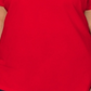 Karen Scott Women's Plus Cotton Polo Top Red Size 2XL