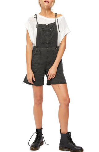 Free People Women's Sights Linen Short Black Size Small