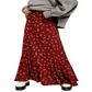 Free People Women's Rubys Forever Maxi Skirt Brown  Size 4