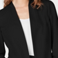 Alfani Women's Solid Blazer Wear to Work Jacket Black Size X-Large