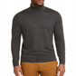 Club Room Men's Merino Wool Blend Turtleneck Gray Size Large