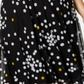 Alfani Women's Plus Polka Dot Printed MIDI MIDI Skirt -Black  Size 4X