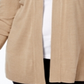 Karen Scott Women's Plus Long Duster Cardigan Sweater Brown Size -2XL
