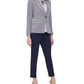 Tommy Hilfiger Womens Blazer Jacket Gray Size 12