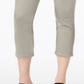 Style & Co. Womens Mid Rise Pull on Pants Creme Size Petite P