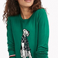 Tommy Hilfiger Holiday Terrier Sweater Green Size 2XL