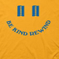 Ripple Junction Women's Blockbuster Be Kind RewindT-Shirt Yellow Size Medium