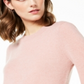 Charter Club Women's Pure Cashmere Balloon-Sleeve Sweater  Pink Size XS