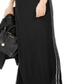 Michael Kors Women's Side Tape Maxi Dress Black Size -XL