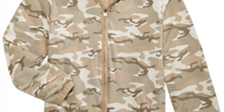 Epic Threads Little Boy's Desert Camo Reversible Water Resistant Hooded Windbreaker Jacket Brown Size 1/6