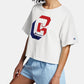 Champion Women's Life Crop Tee White Size XX-Large