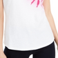 INC International Concepts Women's Cotton Embelished T-Shirt White Size Small