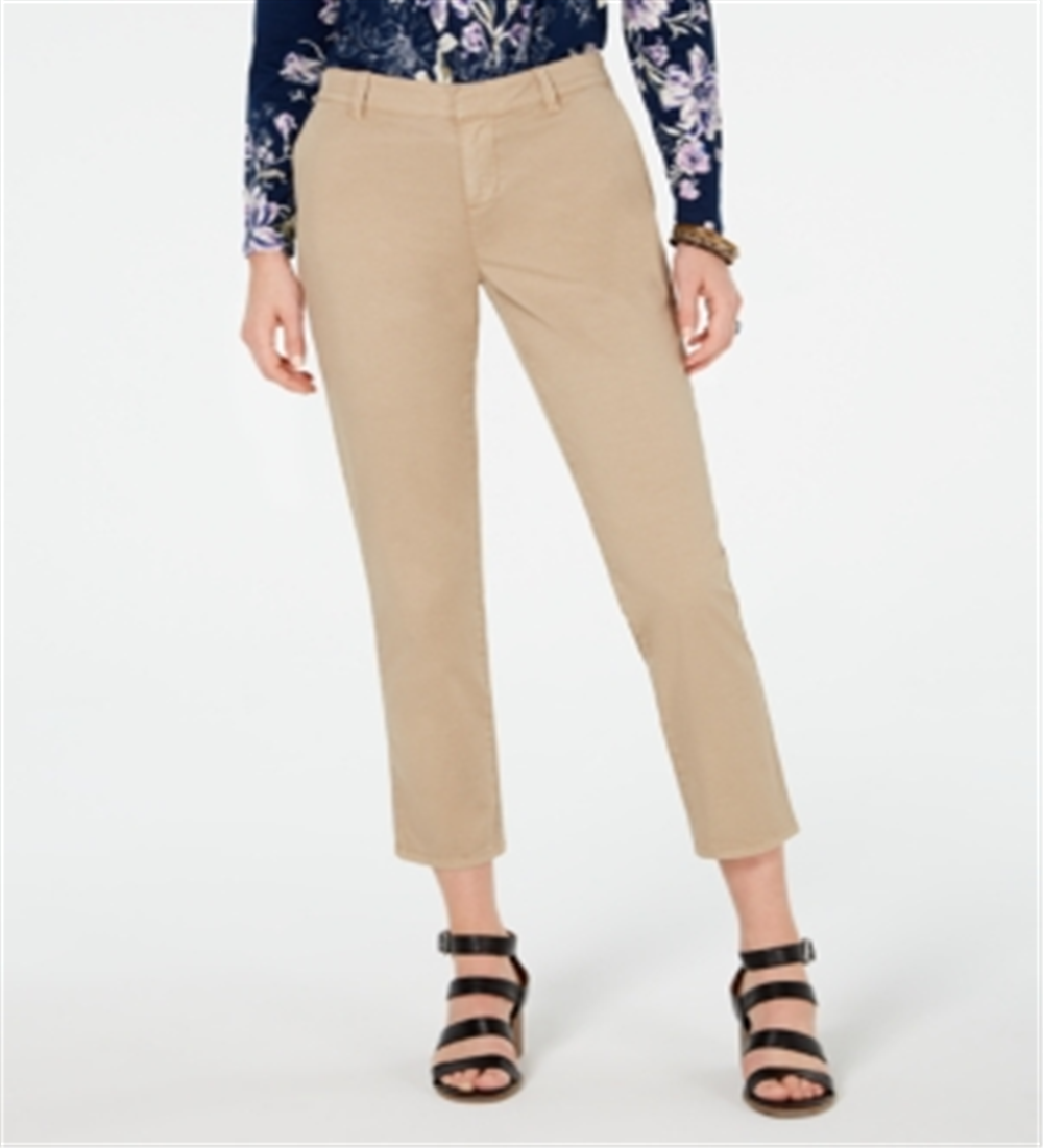 Style & Co Women's Chino Pants Beige Size 18