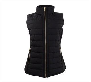 Calvin Klein Women's Woven Vest Black Size M