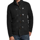 Weatherproof Vintage Men's Toggle Waffle Stitch Swacket Black Size Small