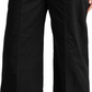 Ralph Lauren Women's Cropped Hi rise Wide Leg Pants Black Size 12