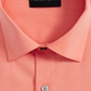 AlfaTech by Alfani Men's Big & Tall Bedford Cord Dress Shirt Orange Size 18.5 37/38
