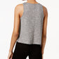 Bar III Women's Basic Tank Top Gray Size Small