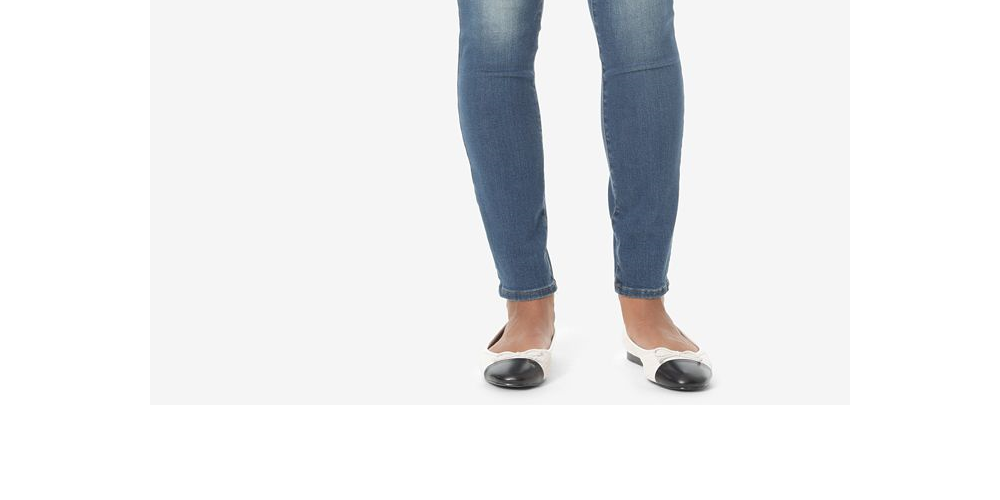 NYDJ Women's High Rise Whisker Wash Skinny Jeans Blue Size 14