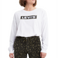 Levi's Women's Limited Oversized Graphic T-Shirt White Size XX-Large