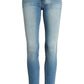 Hudson Jeans Women's Collin Skinny Jeans Blue Size 27