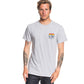 Quiksilver Men's Clean Lines Tee Gray Size X-Large