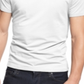 Alfani Men's Cotton Split Neck T-Shirt White Size Large