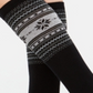 Charter Club Women's Holiday Knee-High Socks Black Size 45180