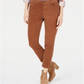 Style & Co Petite Tummy Control Corduroy Pants Brown Size 8 P