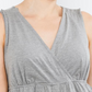 Motherhood Maternity Women's 3in1 Labor Delivery Nursing Gown Gray Size M