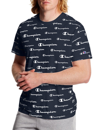 Champion Men’s Sportstyle Logo Tee BlueSize 2XL