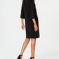 JM Collection Women's Mesh-Inset Sheath Dress Red Size Petite Small