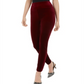 INC International Concepts Women's Solid Skinny Pants Red Size 4