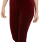 INC International Concepts Women's Solid Skinny Pants Red Size 4