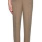Alfred Dunner Women's Boardroom Straight Leg Pants Brown Size 20X4