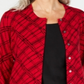 Karen Scott Women's Plaid Print Cardigan Red Size X-Small