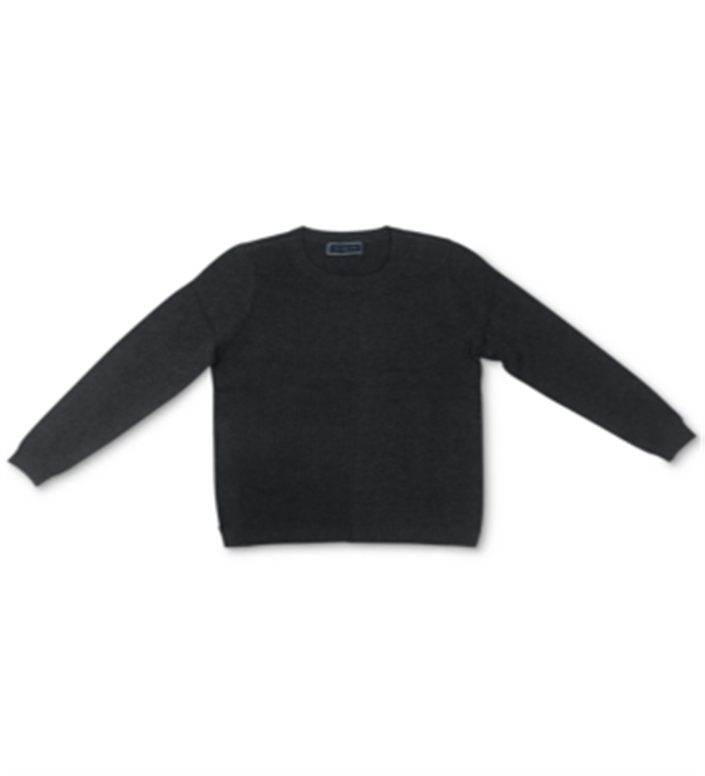 Karen Scott Women's Cotton Ribbed Sweater Black Size Medium