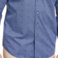 Tasso Elba Men's Shirt Bendini Tile Print Button Down Blue Size Medium