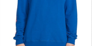 Volcom Men's Brasstacks Deadly Stone Sweatshirt Blue Size XX-Large