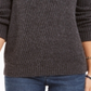 Style & Co Women's Ribbed Drop Shoulder Sweater Gray Size XX-Large