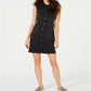 Style & Co Women's Denim Shirtdress Black Size 8