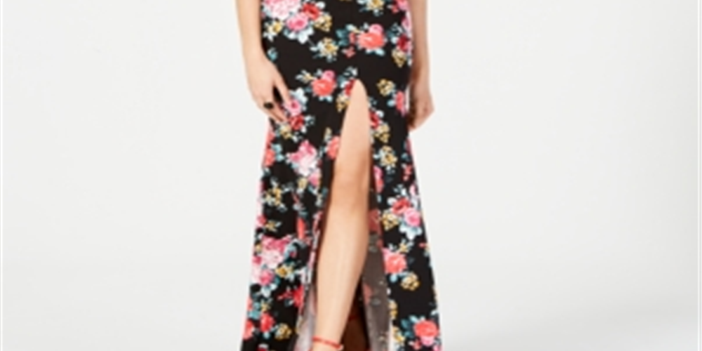 B.Darlin Women's Short Sleeve Off Shoulder Crop Top Black Size 1/2