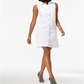 Style & Co Women's Denim Shirtdress White Size 12
