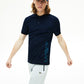 Lacoste Men's branded Cotton Polo Shirt Blue Size 7