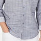 Inc International Concepts Men's Sloan Stretch Stripe Shirt Grey Size M