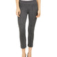 Michael Kors Women's Cropped Checked Pants Black Size Petite M