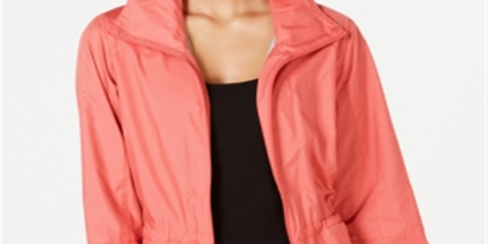 Columbia Women's Sustina Springs Fleece Lined Windbreaker Jacket Size XL