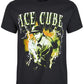 Merch Traffic Men's Graphic Lightening Pullover T-Shirt Black Size Medium